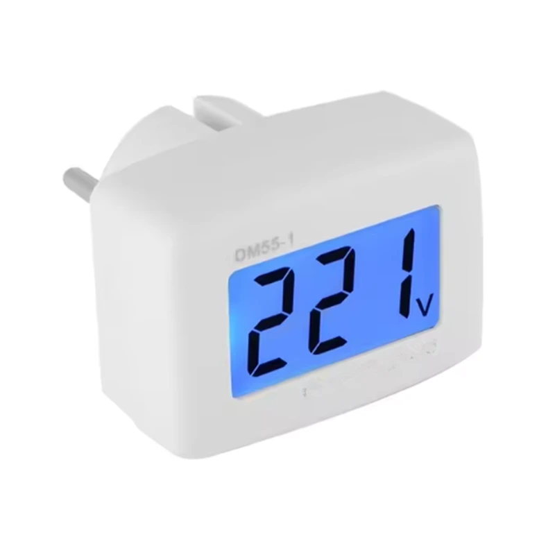 DM55-1 Plug Digital Voltmeter