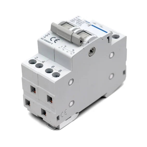 63A 2P Din Rail Dual Power Transfer Switch