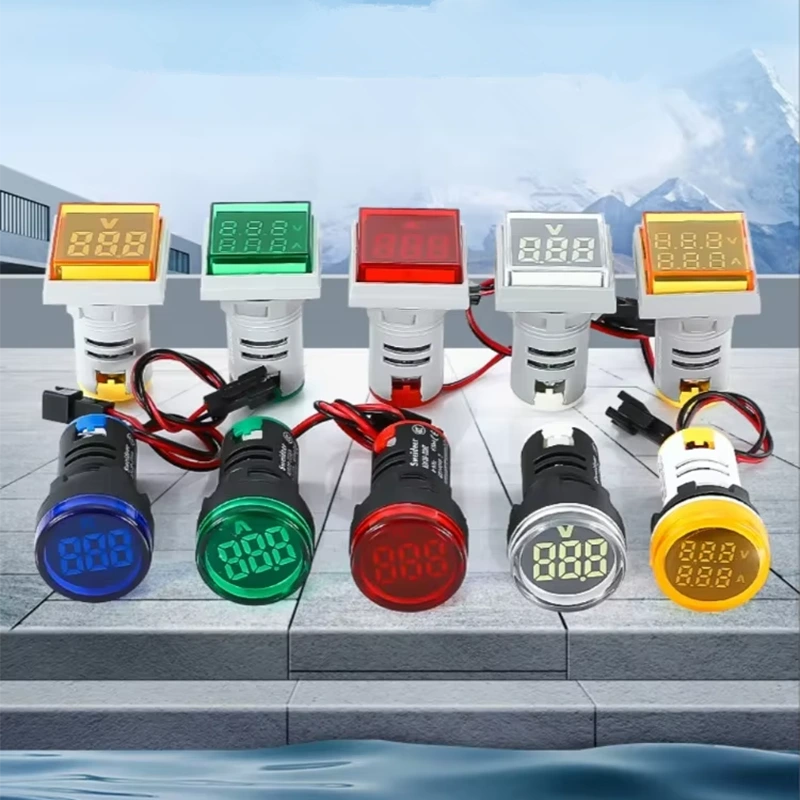 220V Indicator Amp Meter Tester