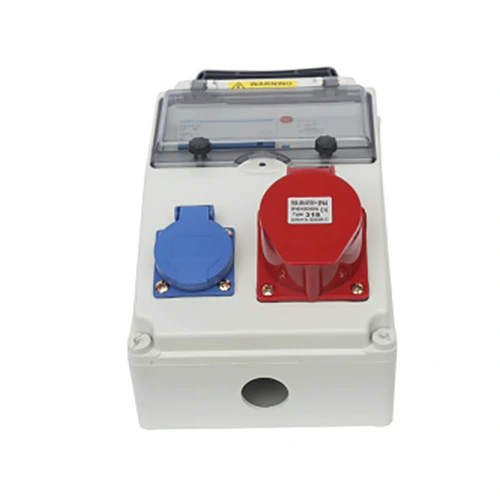 IP65 Waterproof Outdoor Electrical Socket Plastic Electric Box AC 380V - 400V
