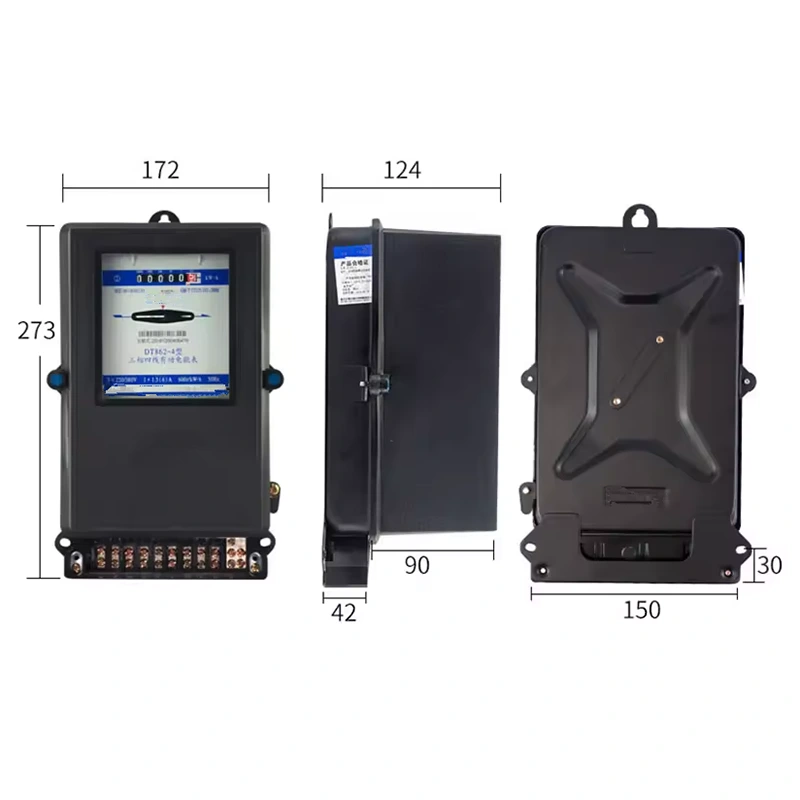 Three Phase 4 Wire Mechanical Meter