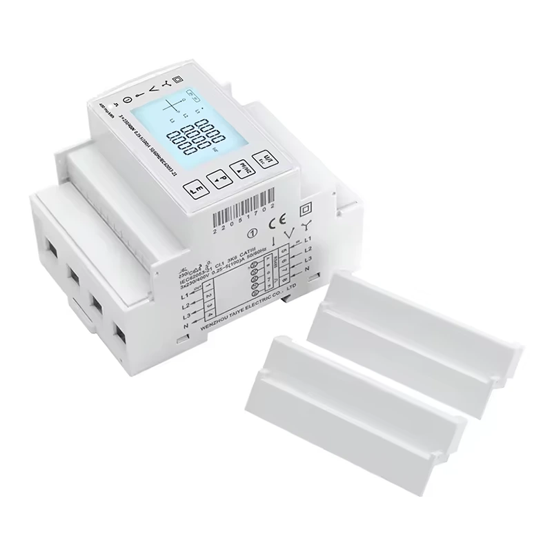 RS485 3 Phase Din Rail Digital Meter